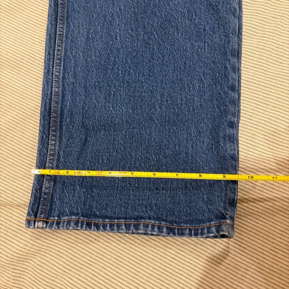 Abercrombie Curve Love High Rise 90s Relaxed Jean 14/32 - Picture 7 of 8